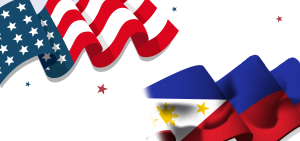 United States & Philippines Flag